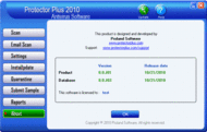 Protector Plus 2008 Antivirus screenshot